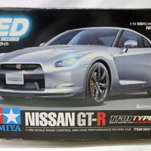 ☆未組立品☆ タミヤ 1/10 電動RC4WDレーシングカー NISSAN GT-R TT-01 TYPE-E 58411**13800 （60423111318119MI）の画像7