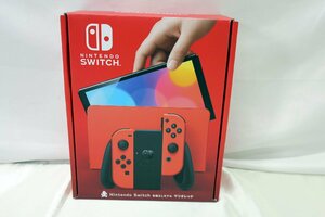 □未使用品□Nintendo　Nintendo Switch　有機ELモデル　HEG-S-RAAAA　マリオレッド（11124040405321WY）