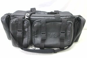 ＜中古品＞Yohji Yamamoto×adidas ボストンバッグ Y-3 MOBILE ARCHIVE HOLDALL（30424020802450DJ）