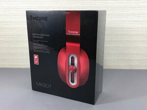 〇未開封品〇1MORE Wired Headphone Red MK801 RD (31724010800366SH)