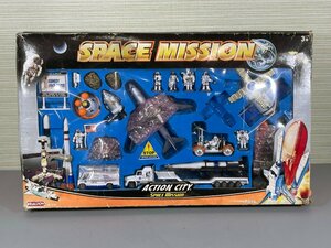 ▼ジャンク品▼REALTOY　アクションシティ　SPACE MISSION　※付属品欠品あり・箱傷みあり※（30323112018490NM)