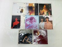 ＜中古品＞※カビあり※ シングルレコード 中島みゆき集 8枚セット（12523102517044GU）_画像1