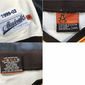 ＜中古品＞※ニオイあり Akademiks アカデミクス STADIUM DIVISION ジャージ 上下セット XXXLサイズ（31724040705496SM）の画像3