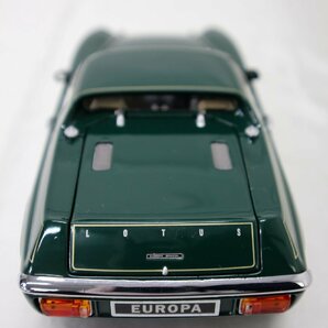 ＜中古品＞京商 ミニカー 1/18 LOTUS EUROPA ロータス ヨーロッパ グリーン（60423121620423DJ）の画像3