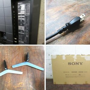 ■SONY/ソニー■BRAVIA/ブラビア■4K液晶テレビ■43V型■ジャンク■チューナー内蔵■2023年製■KJ-43X80WK■13万■kdnn2221mの画像10