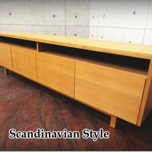 ■展示品■高級■Scandinavian Style/北欧スタイル■オーク材■モダン■テレビボード/TVボード■smm8965kの画像1