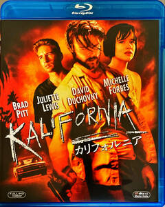 Blu-ray Disc カリフォルニア KALIFORNIA ブラッド・ピット USED