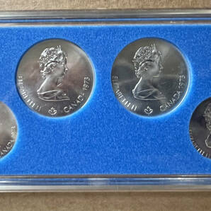 [銀貨] 第21回（1976年）モントリオールオリンピック 記念銀貨 ４枚セットの画像4