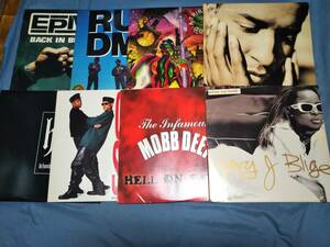 R&B HIP HOP record LP record 8 title 12 pieces set 