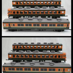 T5A030 エンドウ ENDO 153系 国鉄シリーズ 10両 緑 オレンジの画像2