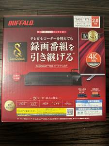 【美品】使用期間数回 バッファロー SeeQVault ハードディスク HD-SQS2U3-A 2TB