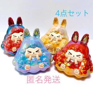 即決 Hey Dolls JPT KIKI 幻影 POPMART ポップマート トレトイ フィギュア 置物 ドール 人形 羊 ひつじ sheep ウサギ 兎 Rabbit 4点セット