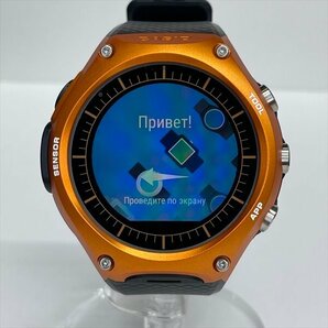 CASIO カシオ Smart Outdoor Watch スマートアウトドアウォッチ 腕時計 WSD-F10RG オレンジ デジタル 動作確認済み 箱/充電器付き 極美品の画像3