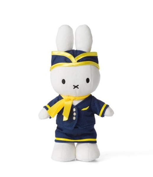 【ミッフィーぬいぐるみ】オランダ限定スチュワーデス制服客室乗務員/nijntjemiffy/コスプレうさこ