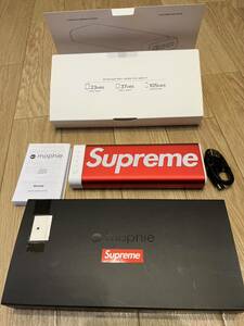 美品　シュプリーム supreme Mobile battery モバイルバッテリー　モーフィー mophie 20k