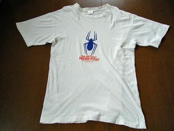 ★ネオ ビンテージ！１９９６年 スパイダーマン SpiderMan 古着 Ｔシャツ マーベルコミックス アメコミ ＶＩＮＴＡＧＥ