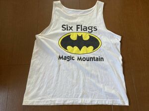 ★１９９４年製 「バットマン BATMAN」SIX FLAGS タンクトップ 古着 DC COMICS ジョーカー アメコミ