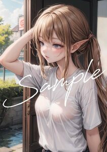 一点物 A4 美女 ポスター リアル イラスト 写真 ゲーム グラビア 水着 制服 下着 巨乳 おすすめ 人気 美人 アニメ かわいい OL 美尻 01604