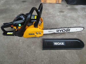 中古品　RYOBI　エンジンチェーンソー　ESK-3435　（W-28）