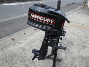 【営業所止め】ジャンク品　Mercury/マーキュリー　小型船舶用船外機　394（S)　５馬力