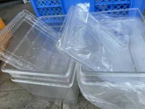  clear slider Large new goods 2 piece, used 2 piece, standard used 13 piece, freebie jelly splitter attaching 