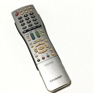 L 保証有り 送料無料 SHARP 純正 テレビリモコン GA514WJSA (LC-32GH1 LC-37GH1 LC-32GH2 LC-32GS10 LC-32GS20用)