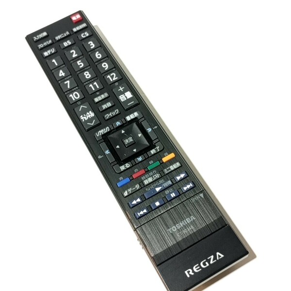 K 保証有り　良品　送料無料　東芝　 純正 　テレビ リモコン 　CT-90348 ／ TOSHIBA REGZA