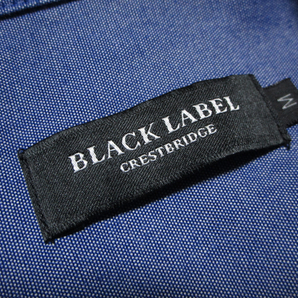 【ブラックレーベル クレストブリッジ】 カモフラCBチェック 長袖シャツ （M） ネイビー コットン BLACK LABEL CRESTBRIDGEの画像6