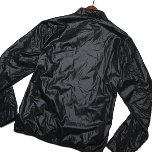 【リプレイ】 バンドカラー ナイロンジップジャケット ブラック サイズL ライダースデザイン REPLAYの画像3