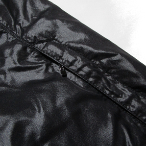 【リプレイ】 バンドカラー ナイロンジップジャケット ブラック サイズL ライダースデザイン REPLAYの画像5