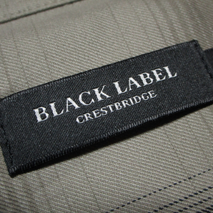 新品 【ブラックレーベル クレストブリッジ】 定価2.7万 CBチェック 長袖シャツ サイズL グレー BLACK LABEL CRESTBRIDGEの画像6