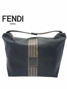Fendi Brand Black Mudbag Vanity Mout