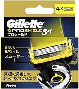 ジレット Gillette プロシールド 替刃4コ