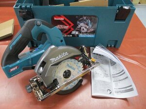 沖縄・離島は発送不可　新品フルセットばらし品 マキタ　makita 40V 125mm 充電式マルノコ HS007GZ（青　本体のみ＋専用ケース)