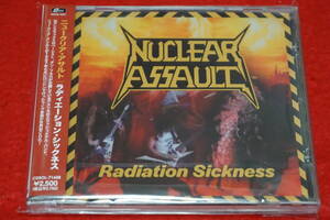 【新品 世界初CD化！】 NUCLEAR ASSAULT / Radiation Sickness スラッシュ・メタル 1987年ライヴ音源 ニュークリア・アサルト