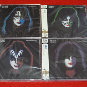 【新品 CD4枚セット 高音質SHM-CD】 KISS / Paul Stanley Gene Simmons Peter Criss Ace Frehley 未開封の画像1