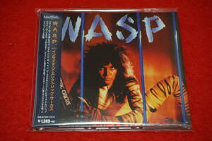 レア！【新品 '86年作】 W.A.S.P. / Inside The Electric Circus +ボーナス・トラック収録 正統派ヘヴィ・メタル 未開封！ 