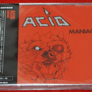 レア！【新品 '83年作】 ACID / Maniac +’84年EP収録 女性Ｖｏ. アシッド 未開封！ の画像1