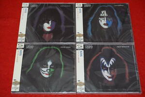 【新品 CD4枚セット 高音質SHM-CD】 KISS / Paul Stanley Gene Simmons Peter Criss Ace Frehley 未開封