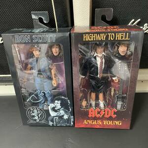 AC/DC Angus Young & BON SCOTT NECA Gibson SG Anne газ * Young bon* Scott Gibson 