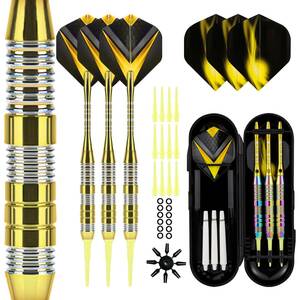 [ stock disposal ] darts set 2BA darts arrow copper made set friction power . large soft darts beginner * the first middle class person oriented 