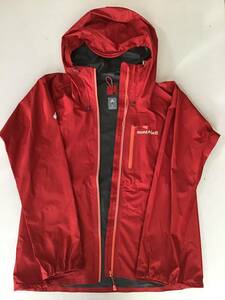 中古　mont-bell モンベル GORE-TEX ゴアテックス レインジャケット　レディースM ジャンク　