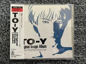 TO-Y ORIGINAL IMAGE ALBUM CD 1987年 当時物 帯付 貴重 CBS SONY 上條淳士 psys バービーボーイズ トーイ オリジナル ビデオ アニメ