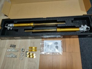 中古美品　カワサキ ZRX1200ダエグ　オーリンズ　 RWUタイプ　正立フロントフォーク ゴールド　KAWASAKI DAEG OHLINS