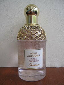  Guerlain aqua a Lego rear flora Cherry jiaEDT 75ml / almost full amount 