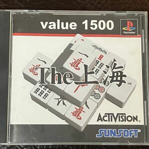 ★ 送料無料 PS1 パズル ★ value 1500 THE 上海 動作確認済 説明書付き ★