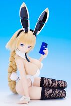 ドルフィードリーム「DDdy＆ぴ〜ちパイぷらす」用ハイレグバニースーツ白フルセット_画像6