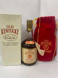 #5443 не . штекер OLD KENTUCKY Old талон Tackey 13 год NO.88 BOURBON WHISKEY Bourbon виски 750ml 47% с коробкой старый sake 