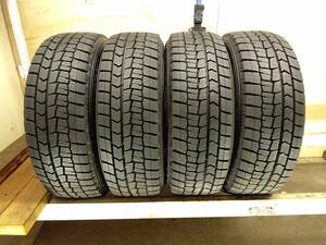 (L-541 ) ★　DUNLOP ・スタッドレス・185/65R15・4本・中古・9.0.分山位