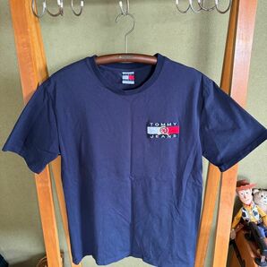 TOMＭY JEANS ネイビー　Tシャツ　L